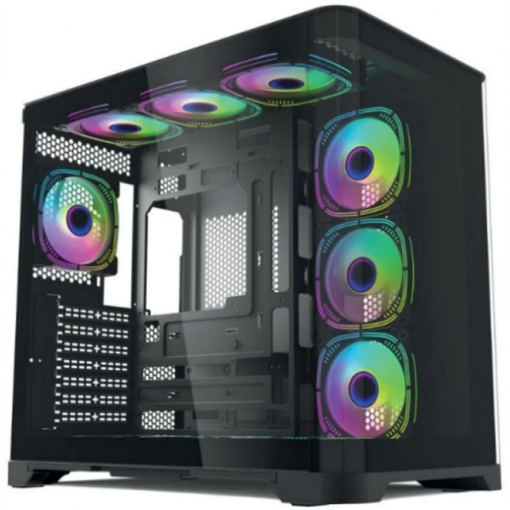 Корпус Foxline Forza FZ-G42B Black Mid-Tower — фото товара