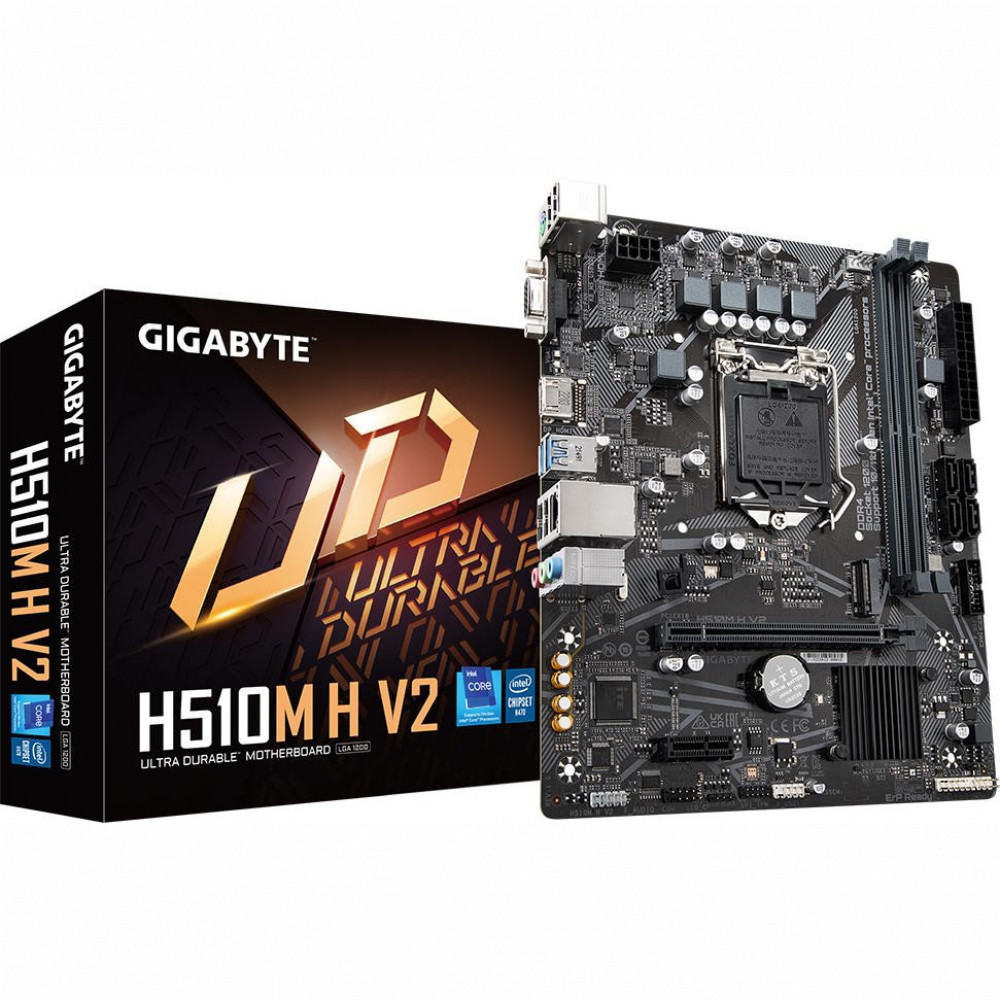 Материнская плата Gigabyte H510M H V2 Micro-ATX, LGA 1200 - миниатюра 5