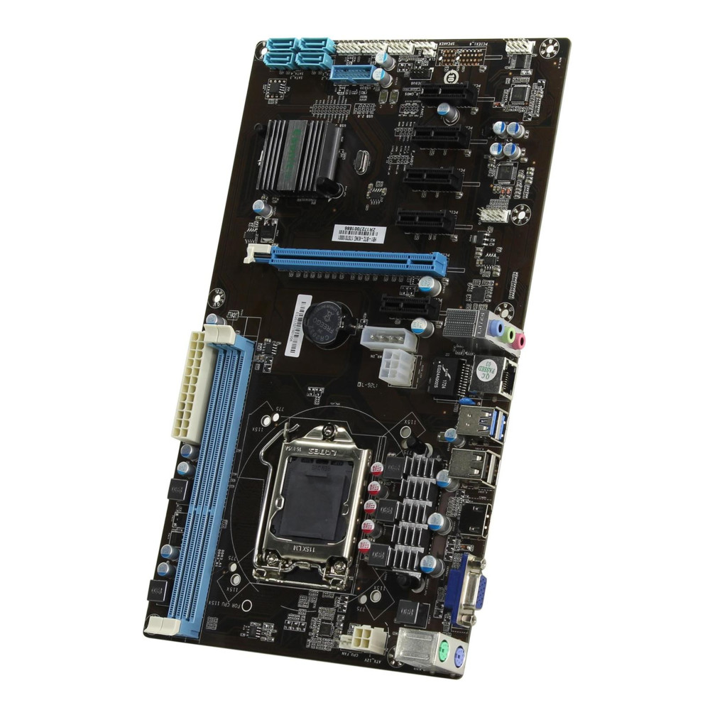 Материнская плата Esonic H81 H81-BTC-KING ATX, LGA 1150 - миниатюра 2