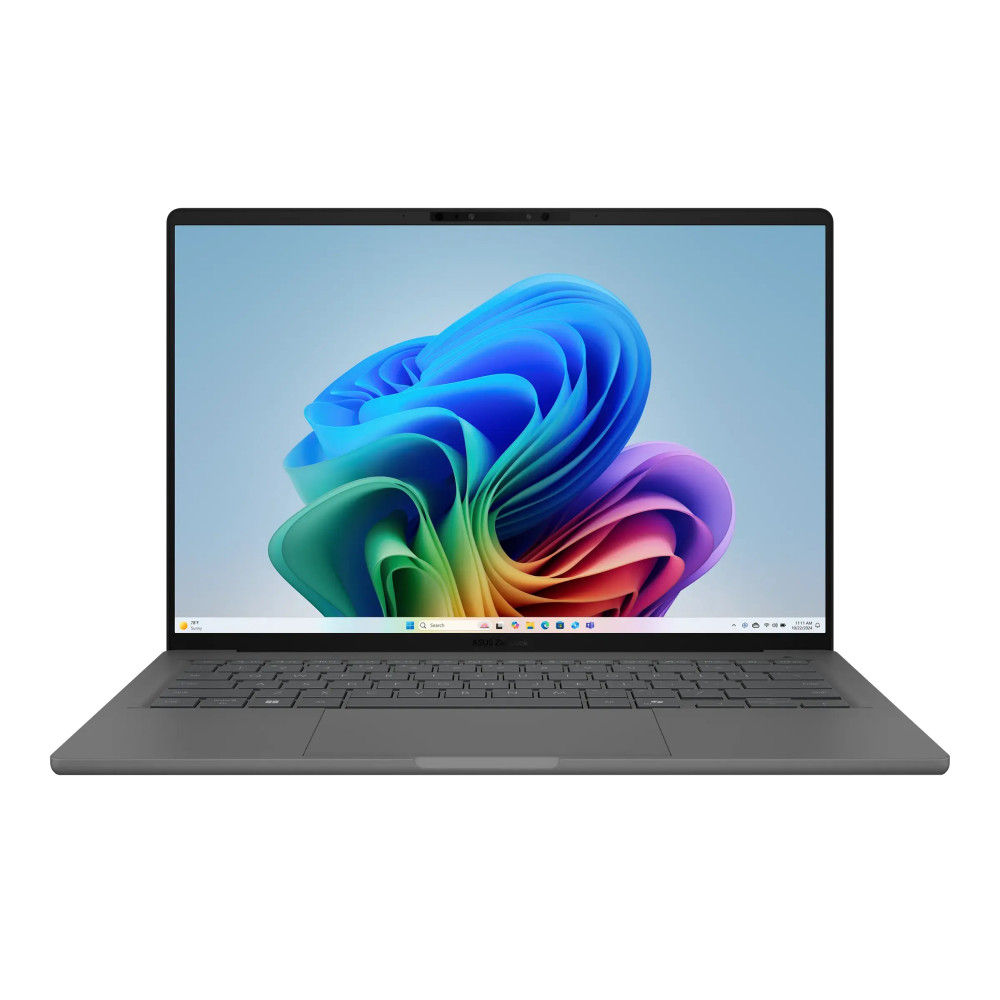 Ноутбук Asus Zenbook A14 (UX3407QA-QD215W / 90NB1502-M00MN0) 14 ", WUXGA 1920x1200 (16:10), Qualcomm, Snapdragon X1, 16 Гб, 512 ГБ, Qualcomm® Adreno™ GPU, Windows 11 Home — фото товара