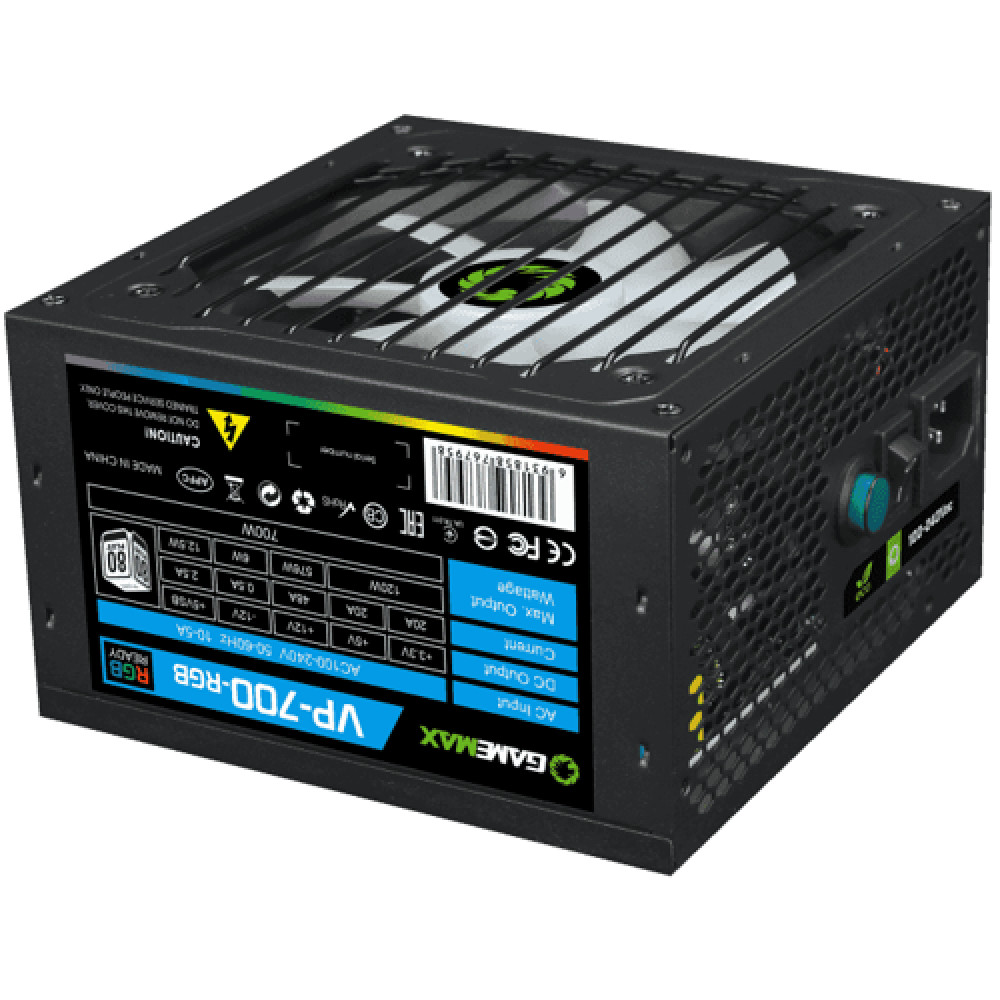 Блок питания GameMax VP-700-RGB 700 Вт - миниатюра 3