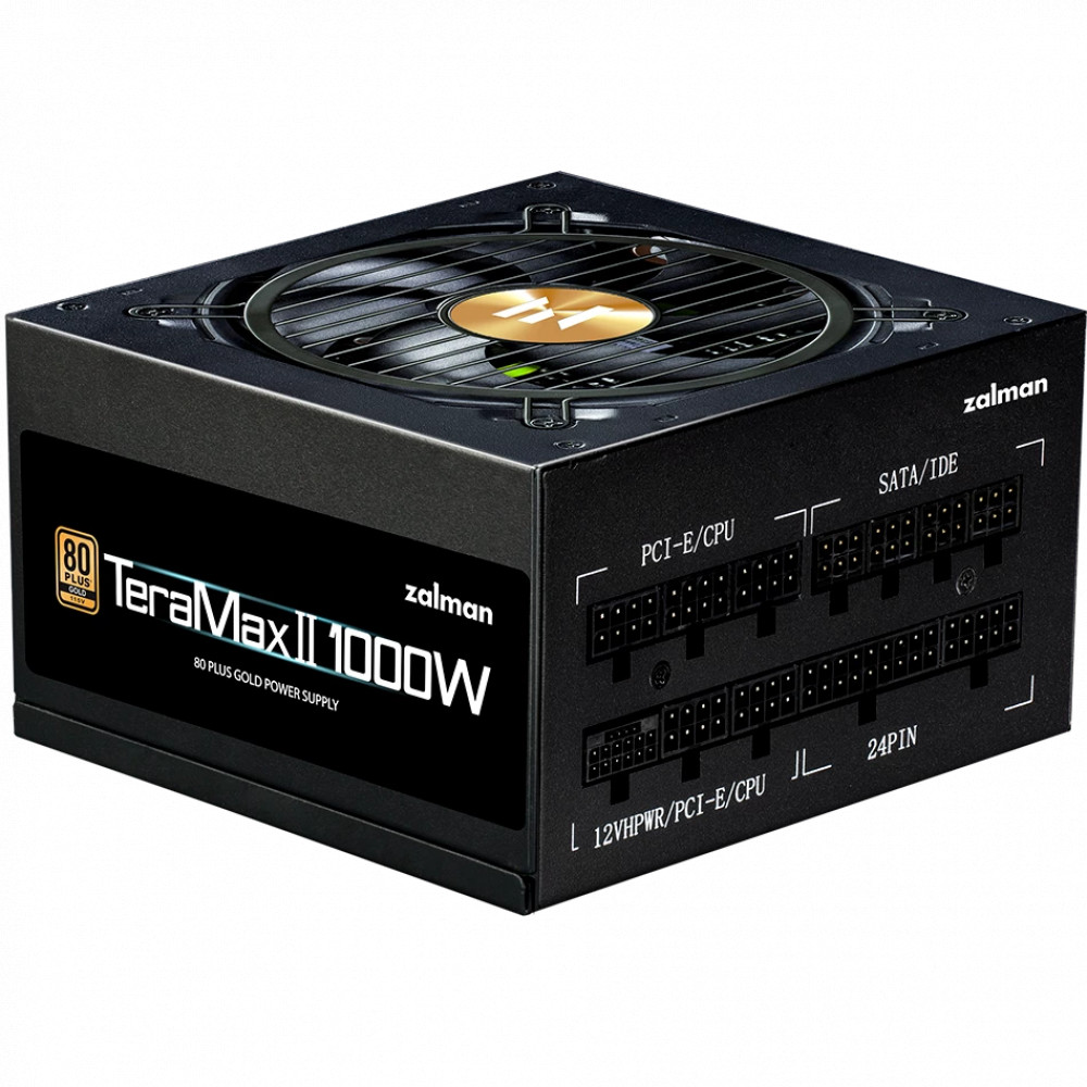 Блок питания Zalman TeraMax II 1000W ZM1000-TMX2 Black 1000 Вт — фото товара