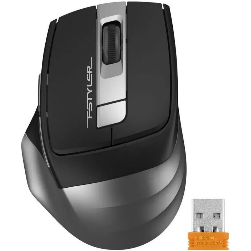 Мышь A4Tech Fstyler FG35 GREY Бюджетные, Беспроводная — фото товара