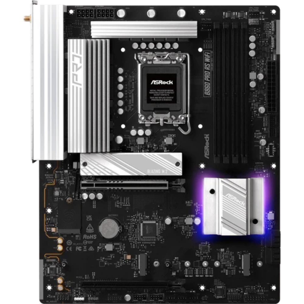 Материнская плата ASRock B860 PRO RS WIFI ATX, LGA 1851 — фото товара