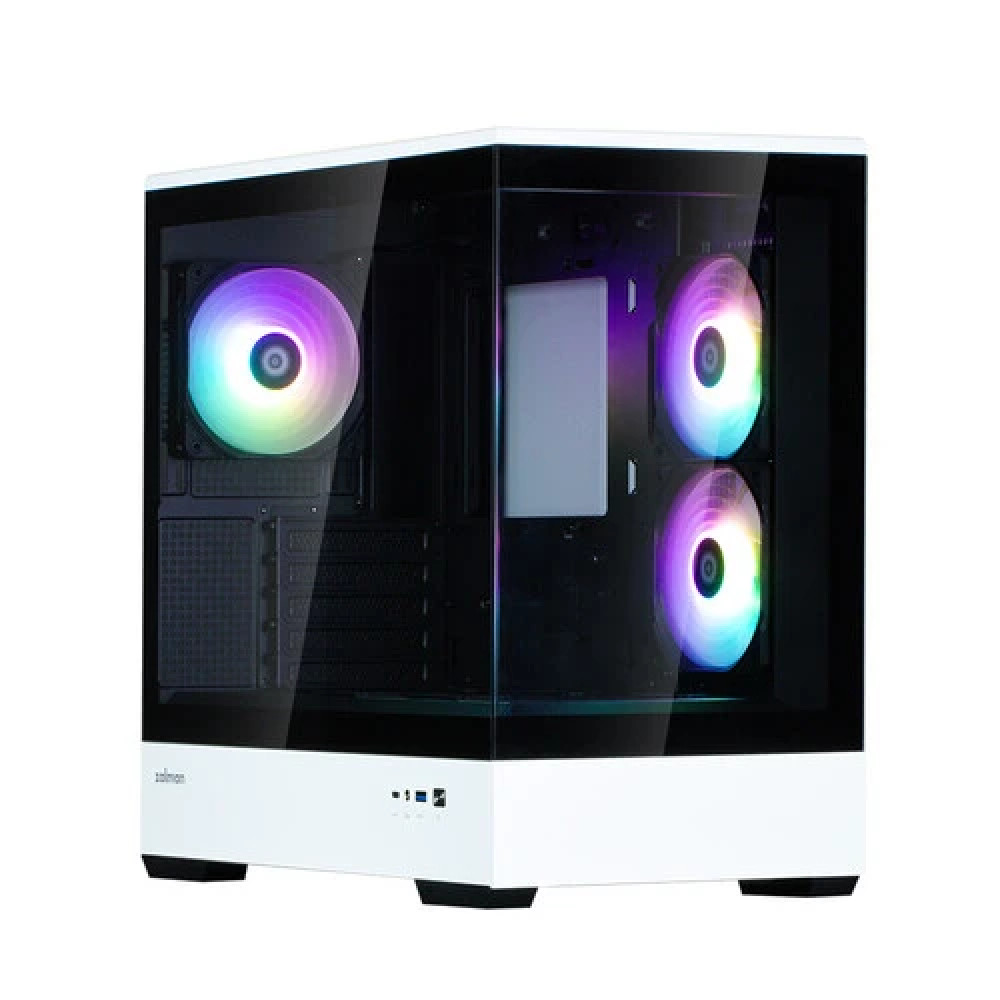 Корпус Zalman P30 BLACK/WHITE P30 BW Mini-Tower — фото товара