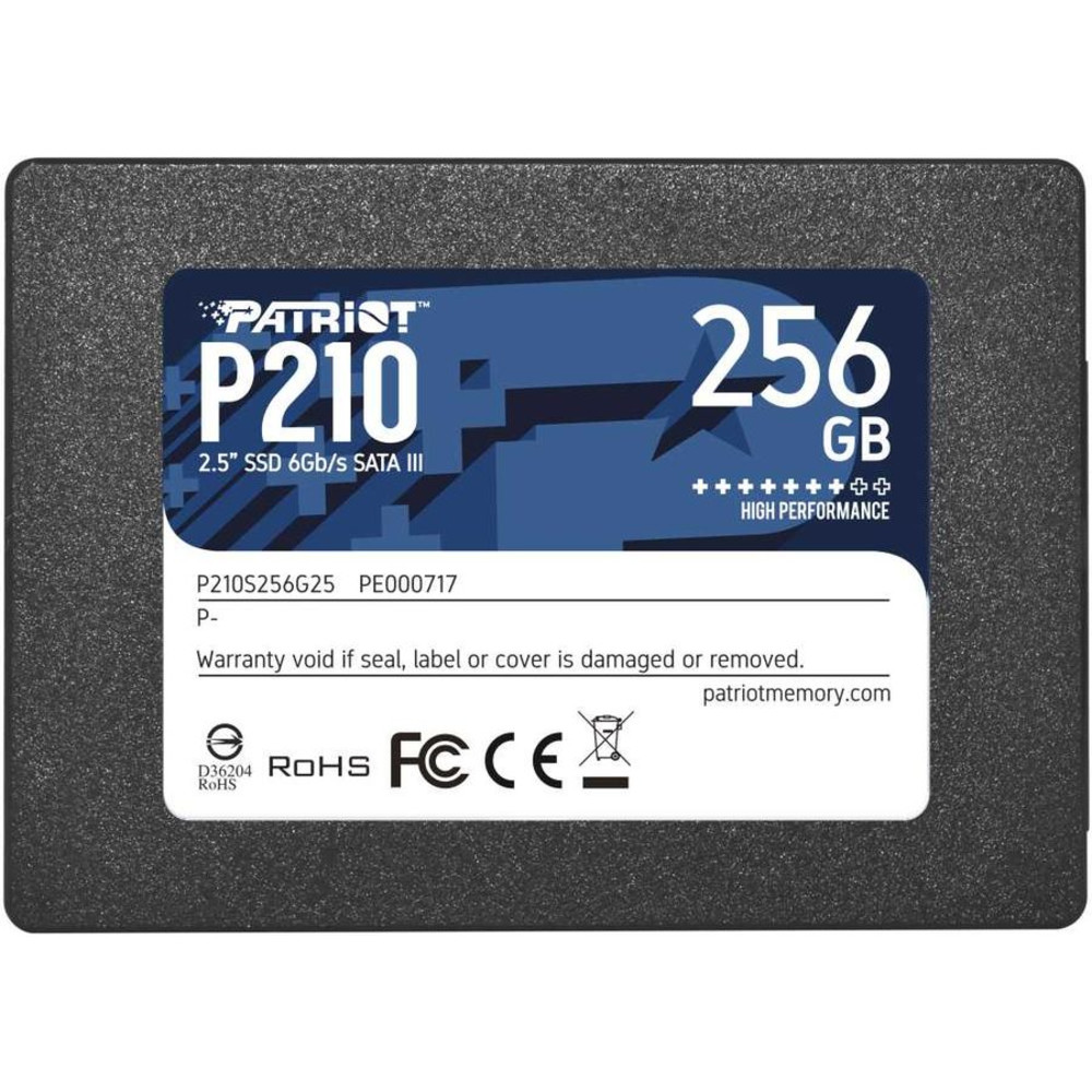 Жесткий диск Patriot P210 P210S256G25 SSD (твердотельные), 256 ГБ, 2.5 дюйма, SATA - миниатюра 2