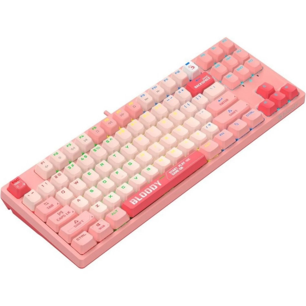 Клавиатура A4Tech Bloody S87 Energy Pink S87 USB ENERGY PINK Проводная, USB - миниатюра 6