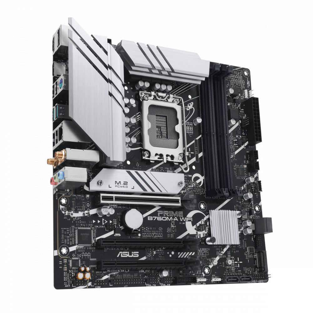 Материнская плата Asus PRIME B760M-A WIFI Micro-ATX, LGA 1700 — фото товара