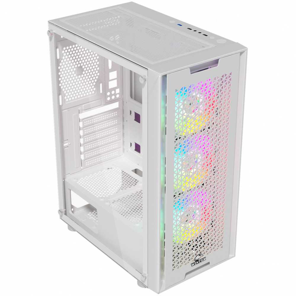 Корпус Wintek Andromeda PRO White PRO E306M-W TG Mid-Tower - миниатюра 2
