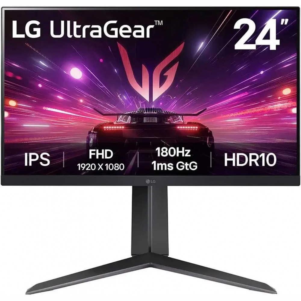 Монитор LG UltraWide 24GS65F-B 24GS65F-B.ARUZ 23.8 ", IPS, Full HD 1920x1080 (16:9), 180 Гц - миниатюра 2