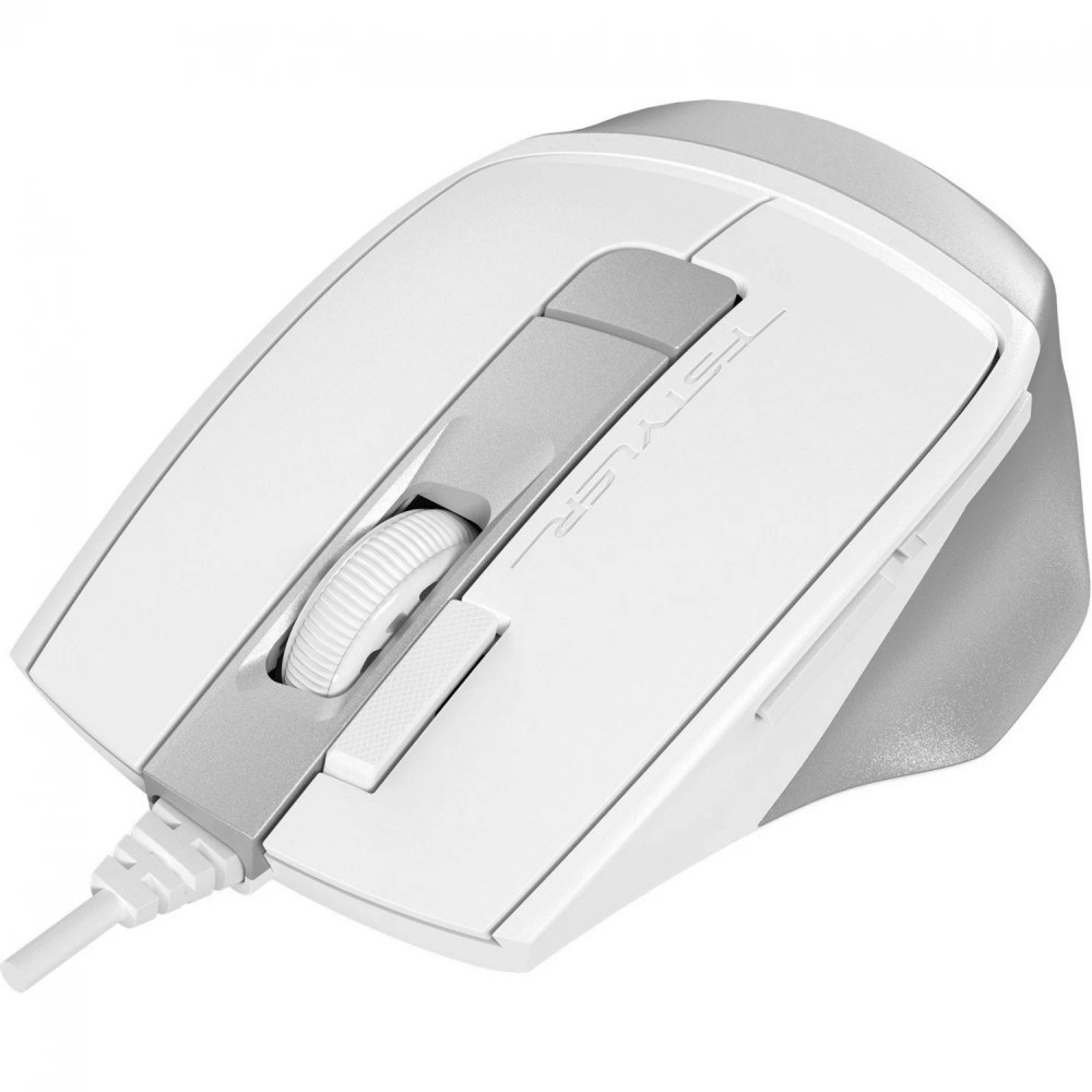 Мышь A4Tech FSTYLER FM45S AIR SILVER WHITE FM45S Air Silver White Бюджетные, Проводная - миниатюра 2