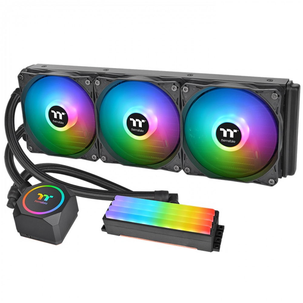 Система охлаждения Thermaltake Floe RC360 CL-W290-PL12SW-A Для процессора — фото товара