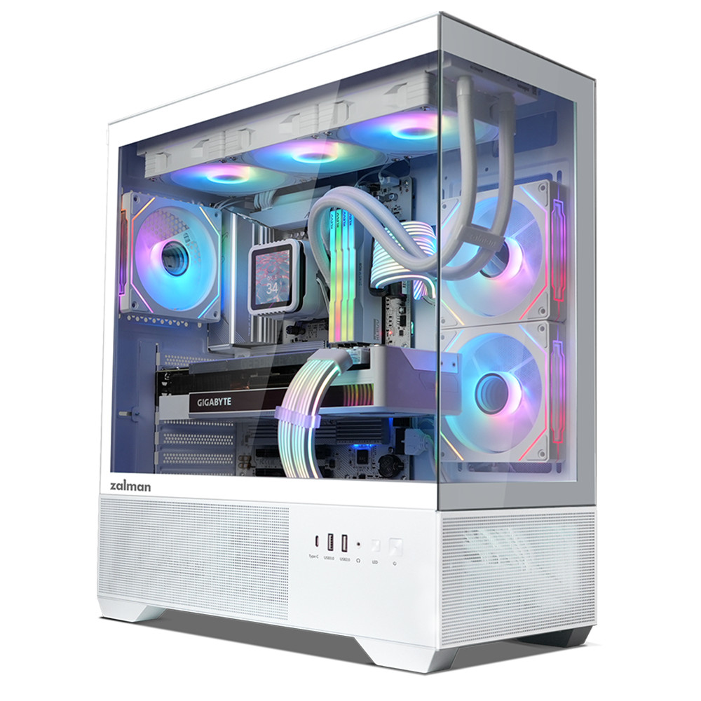Корпус Zalman CHRONIX V2 White Mid-Tower — фото товара