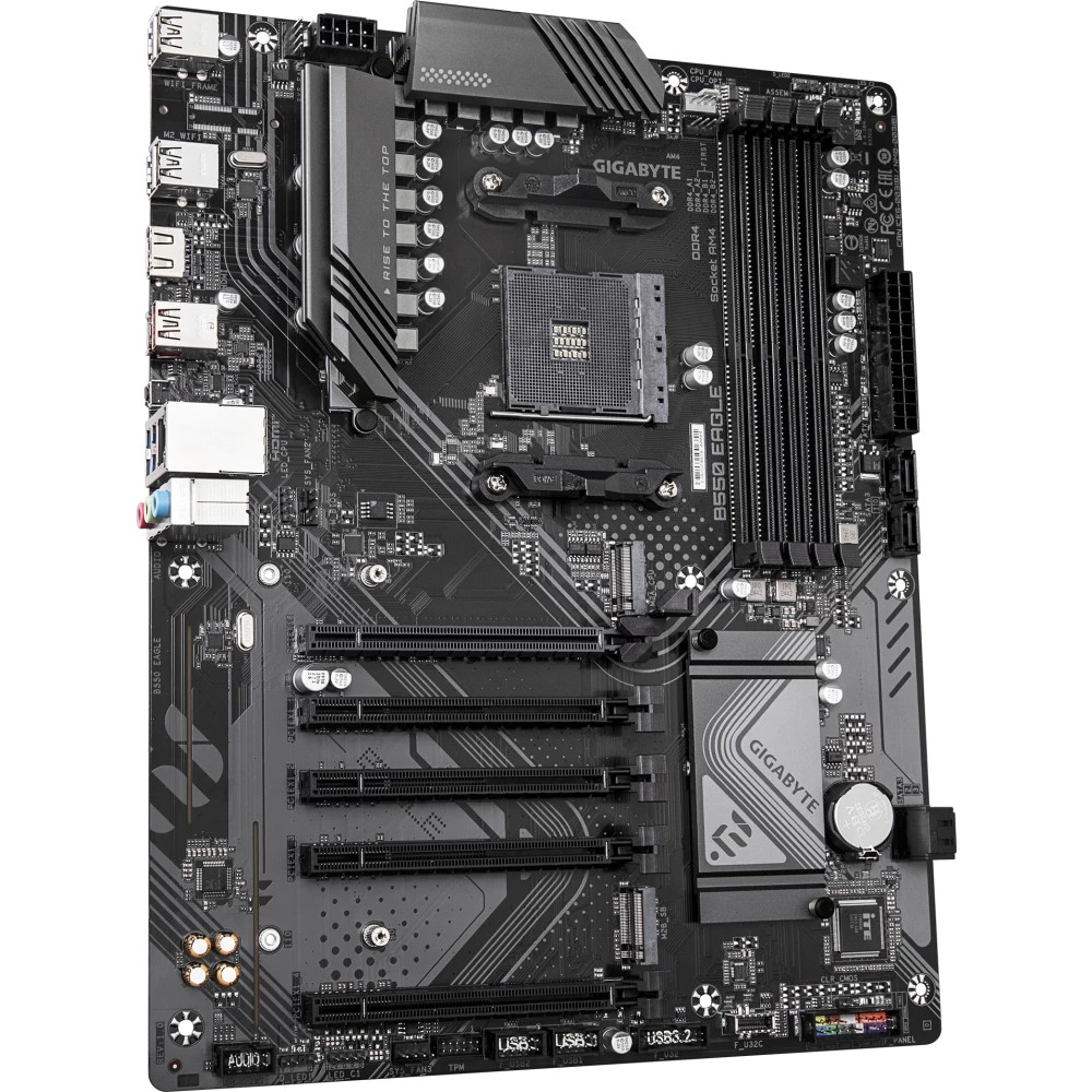 Материнская плата Gigabyte B550 EAGLE ATX, AMD AM4 - миниатюра 2