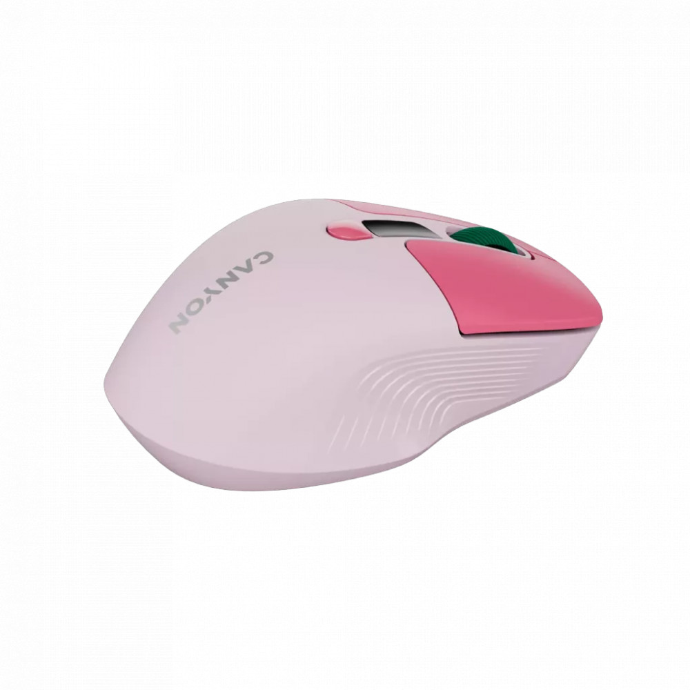 Мышь Canyon MW-26 LCD Silent Dual Mode Wireless Pink CNS-CMSW26P Бюджетные, Беспроводная - миниатюра 5
