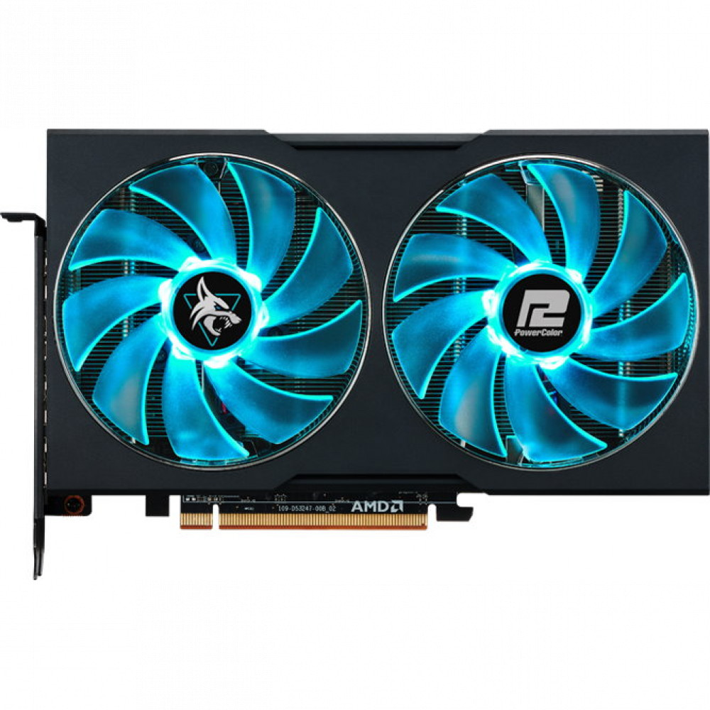 Видеокарта PowerColor RX 6600 Hellhound AXRX 6600 8GBD6-3DHL 8 ГБ - миниатюра 2