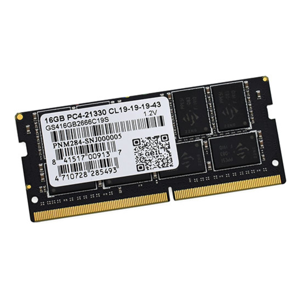 ОЗУ Geil GEIL GS416GB2666C19S SO-DIMM, DDR4, 16 Гб, 2666 МГц — фото товара