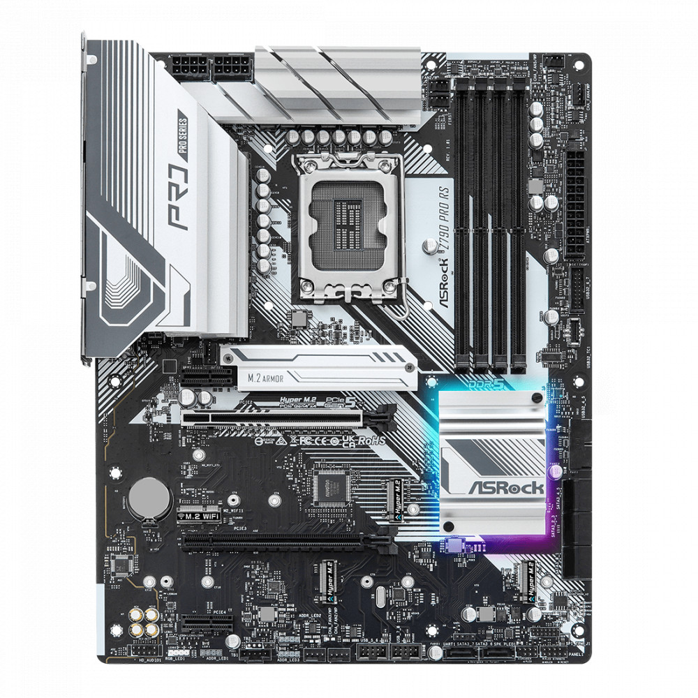 Материнская плата ASRock Z790 PRO RS ATX, LGA 1700 - миниатюра 2