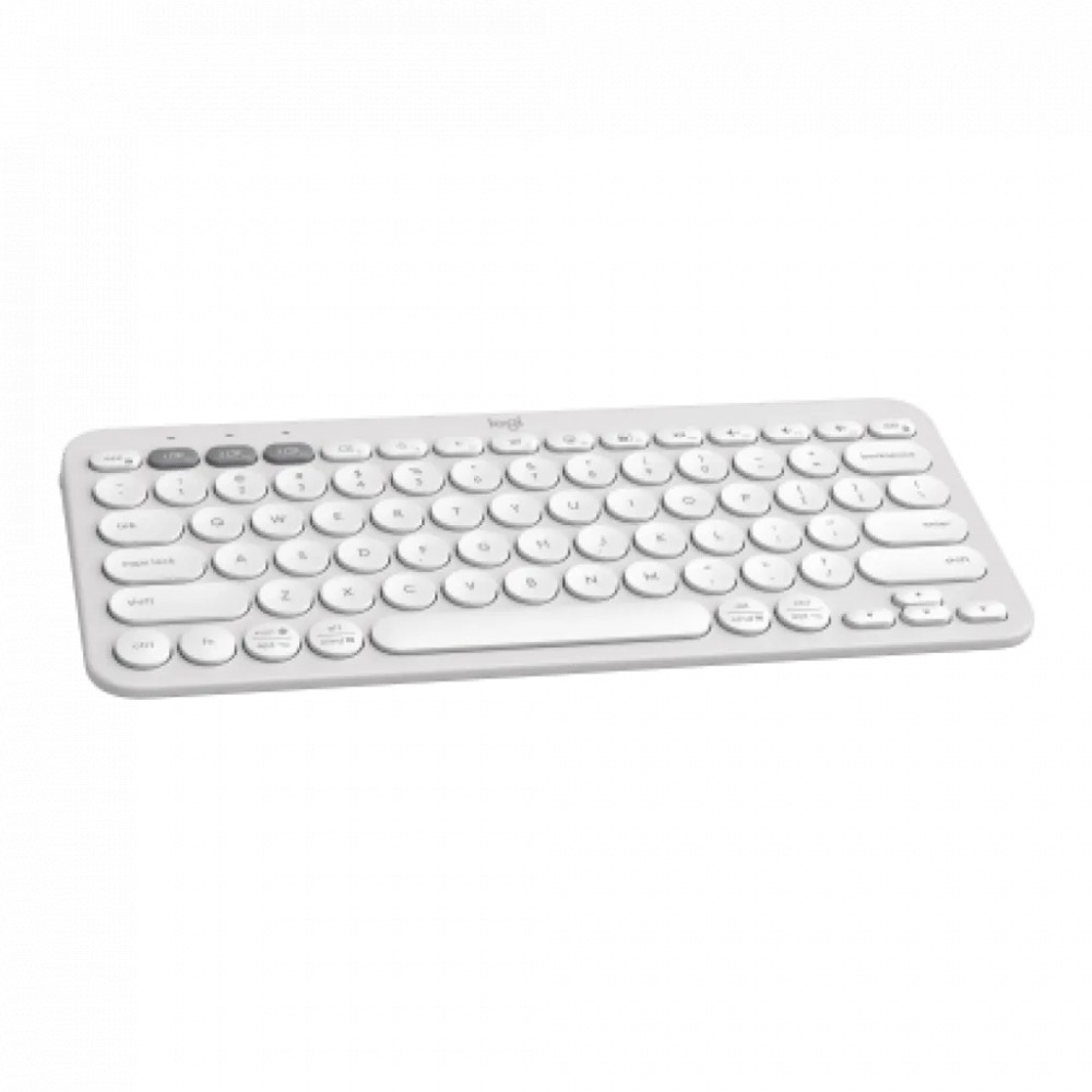Клавиатура Logitech Pebble Keys 2 K380s - TONAL WHITE 920-011852 Беспроводная, Bluetooth - миниатюра 2