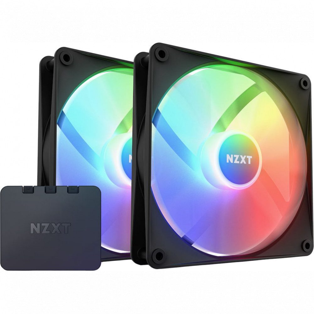 Система охлаждения NZXT F140 RGB Core Twin Pack Black RF-C14DF-B1 Для системного блока — фото товара