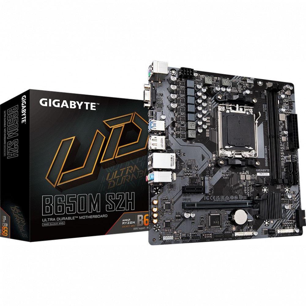Материнская плата Gigabyte B650M S2H Micro-ATX, AMD AM5 - миниатюра 4