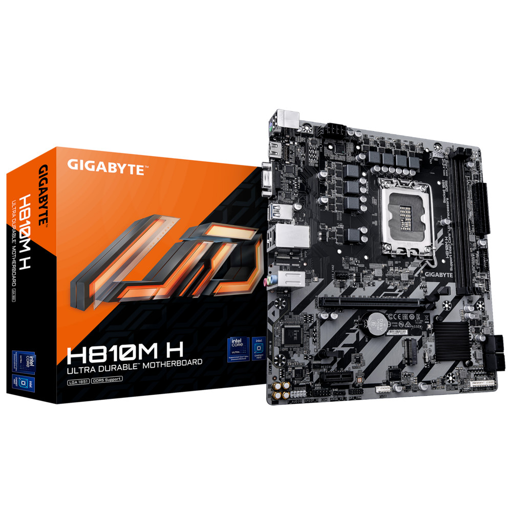 Материнская плата Gigabyte H810M H Micro-ATX, LGA 1851 - миниатюра 4