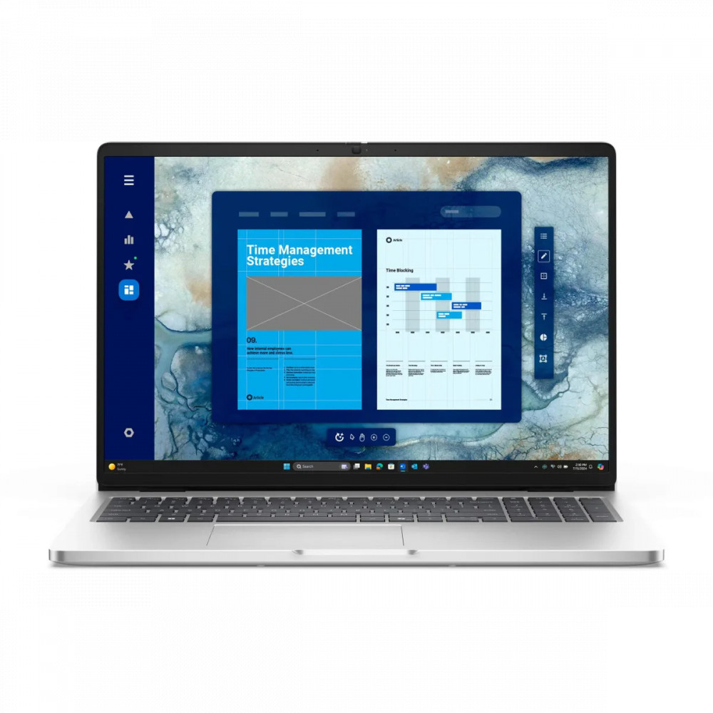 Ноутбук Dell Pro 16 PRO16-5653 16 ", WUXGA 1920x1200 (16:10), Intel, Core Ultra 5, 16 Гб, 512 ГБ, Intel Graphics, Linux - миниатюра 2