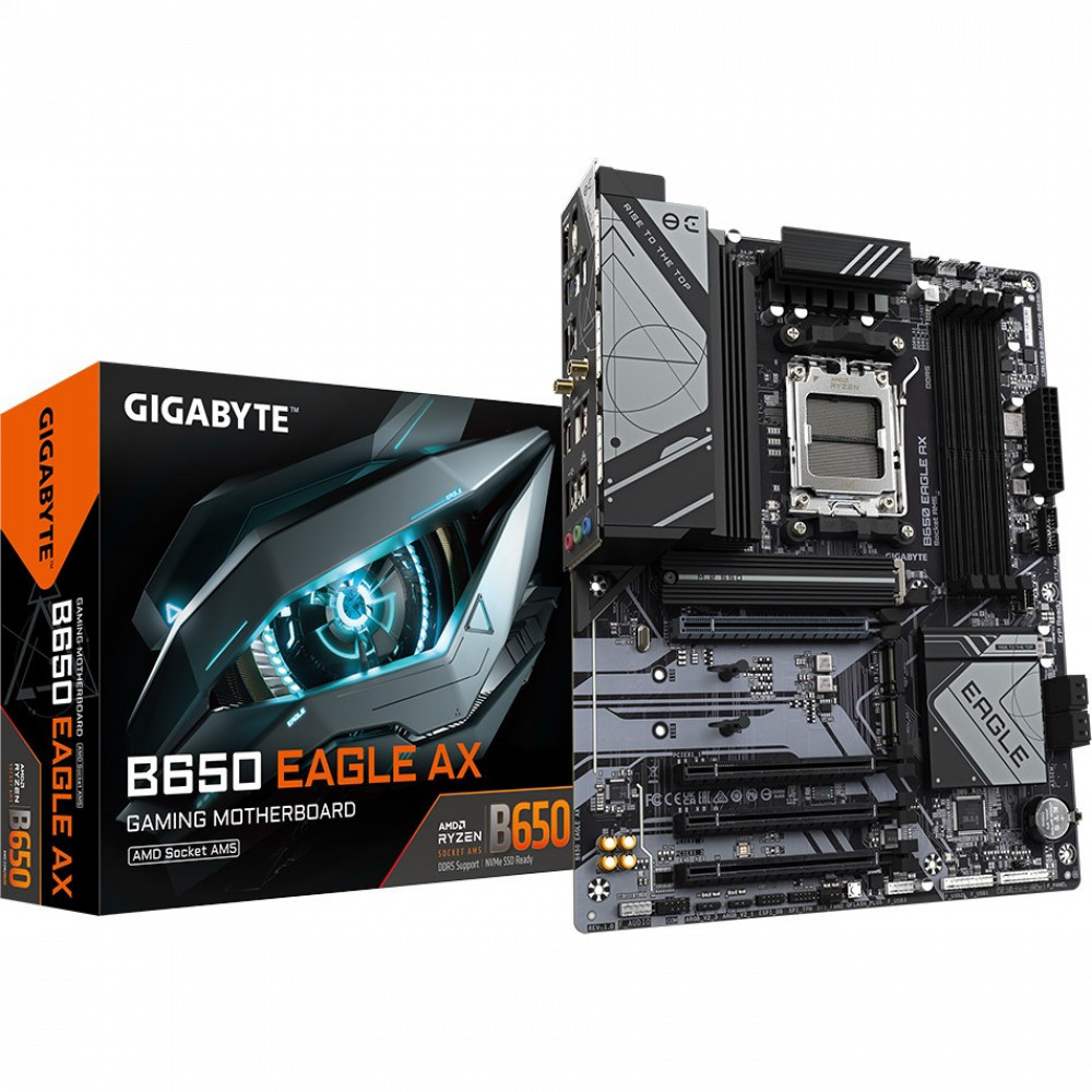 Материнская плата Gigabyte B650 EAGLE AX B650 EAGLE AX (REV 1.0) ATX, AMD AM5 - миниатюра 6