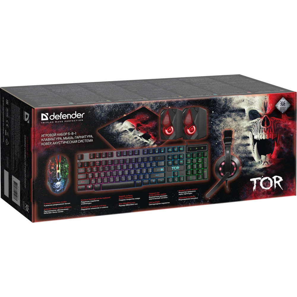 Клавиатура + мышь Defender Tor MHP-127 52127 - миниатюра 6