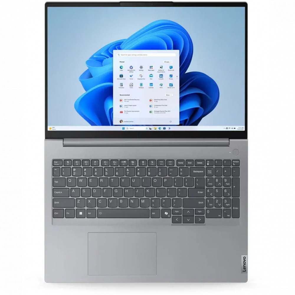 Ноутбук Lenovo ThinkBook 16 G7 IML 21MS005KRU 16 ", WUXGA 1920x1200 (16:10), Intel, Core Ultra 5, 16 Гб, 512 ГБ, Intel Arc Graphics - миниатюра 5