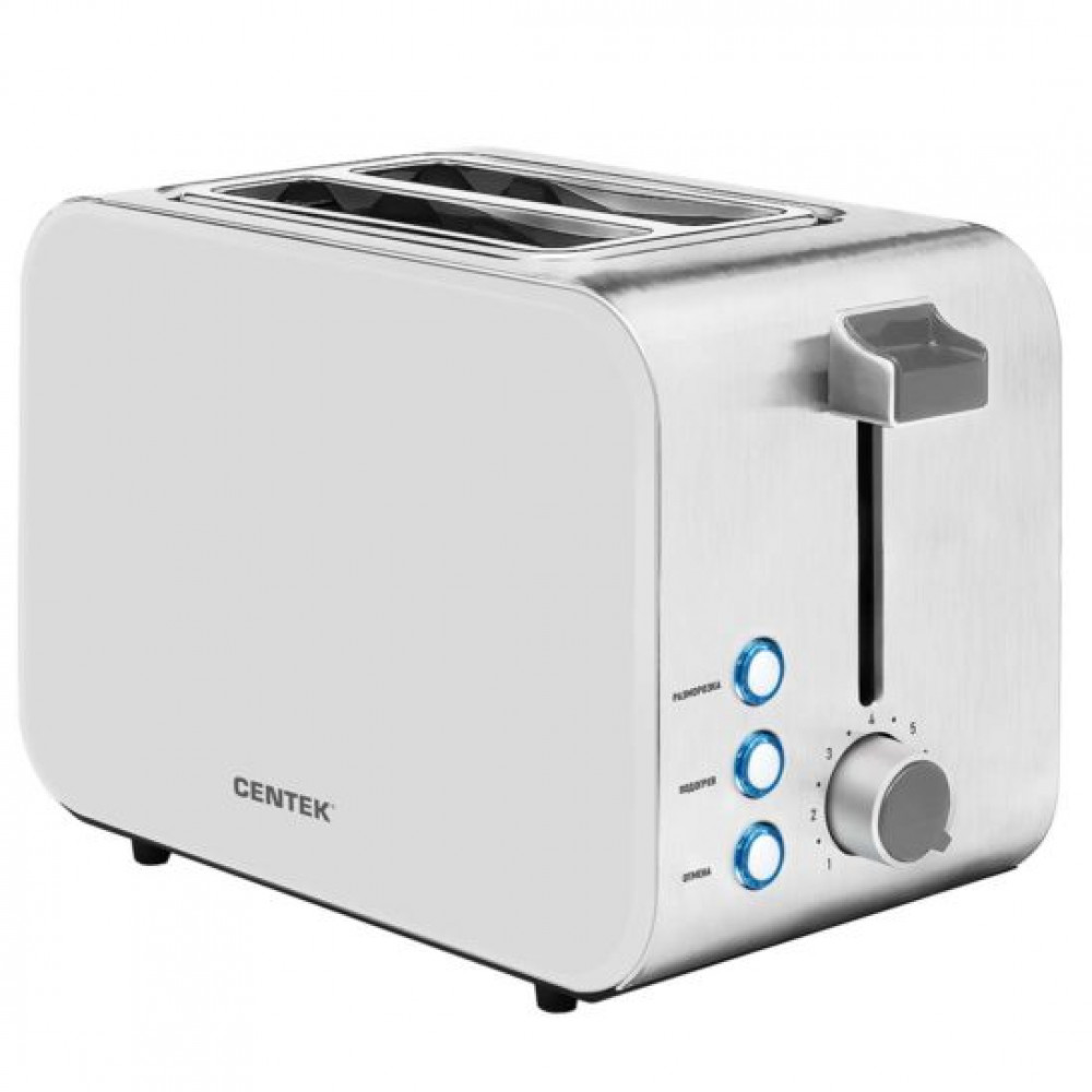 Тостер Centek CT-1422 CT-1422 WHITE 850 Вт - миниатюра 4