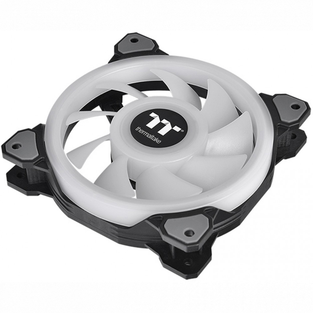 Система охлаждения Thermaltake Riing Quad 12 RGB CL-F100-PL12SW-C Для системного блока - миниатюра 2