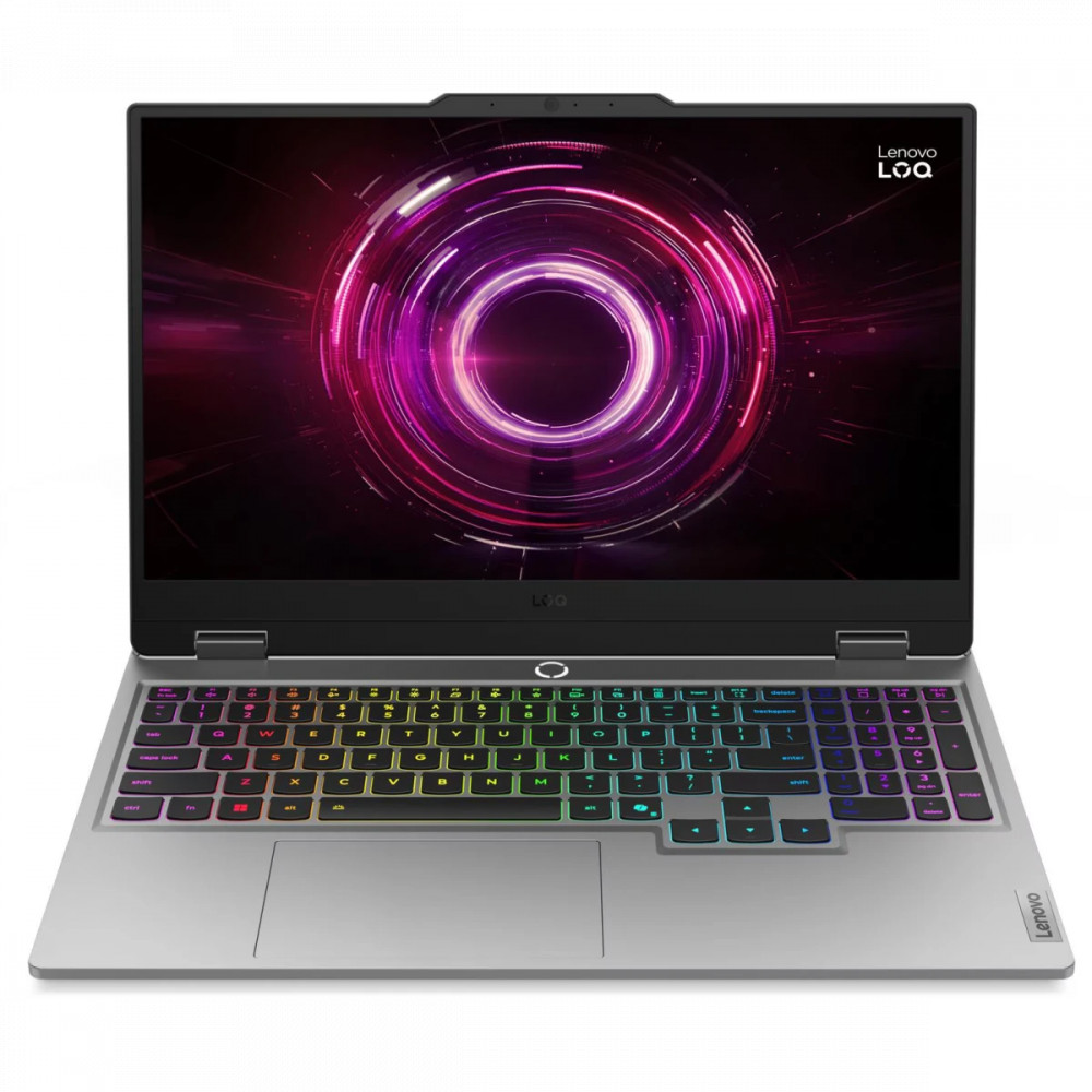 Ноутбук Lenovo LOQ 15AHP10 Luna Grey 83JG00DLRK 15.6 ", FHD 1920x1080 (16:9), AMD, Ryzen 7, 32 Гб, 1 ТБ, nVidia GeForce RTX 5050 - миниатюра 2