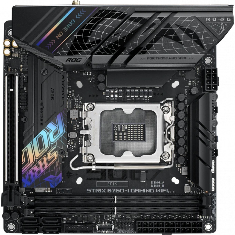 Материнская плата Asus ROG STRIX B760-I GAMING WIFI Mini-ITX, LGA 1700 — фото товара