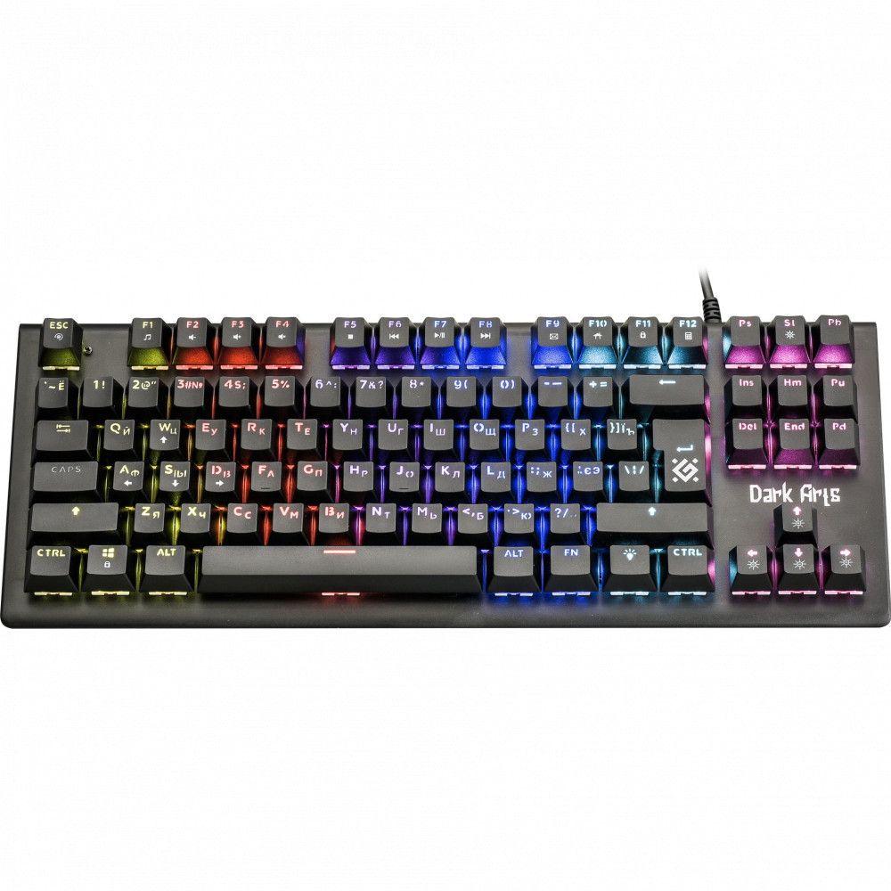 Клавиатура Defender DARK ARTS GK-375 RU 45375 Проводная, USB - миниатюра 3