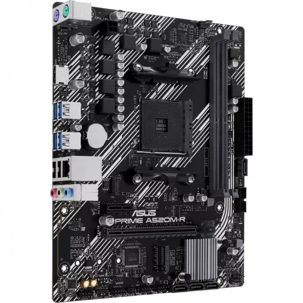 Материнская плата Asus PRIME A520M-R 90MB1H60-M0EAY0 Micro-ATX, AMD AM4 — фото товара