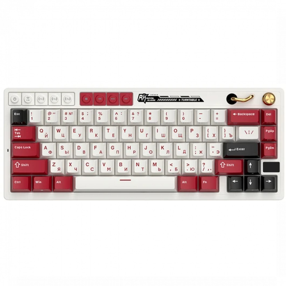Клавиатура Royal Kludge M65 Famicom (Cream Switch) 6935280827099 Беспроводная, Bluetooth - миниатюра 2