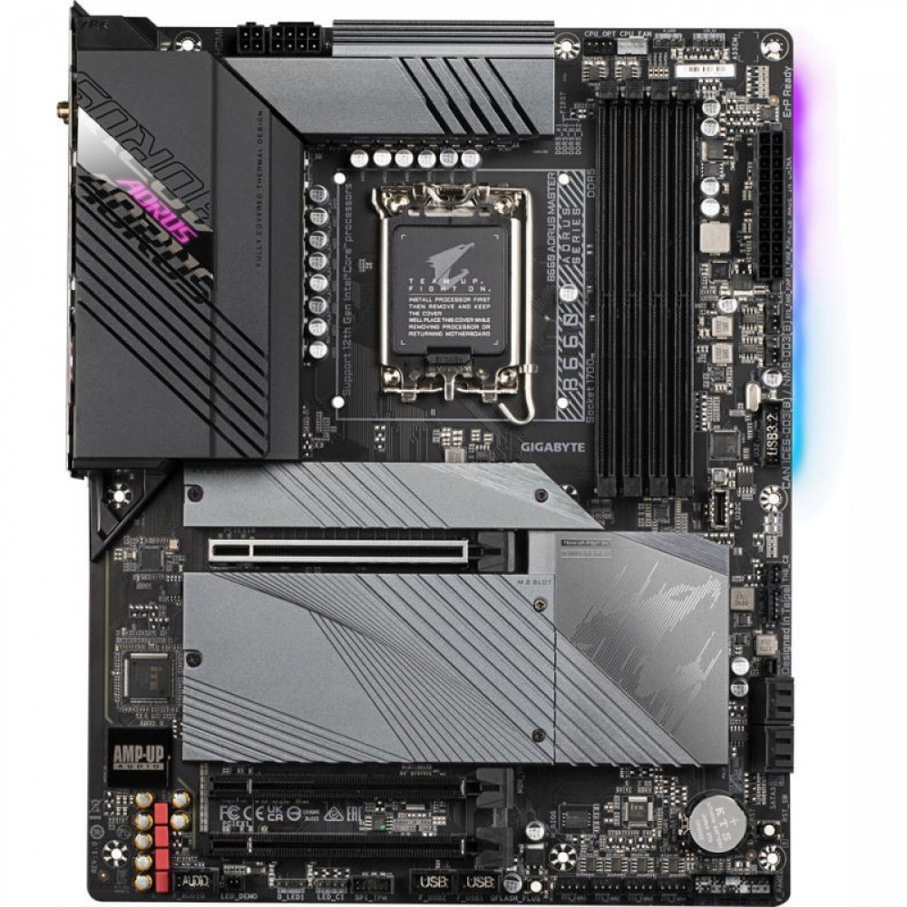 Материнская плата Gigabyte B660 AORUS MASTER DDR5 ATX, LGA 1700 - миниатюра 2
