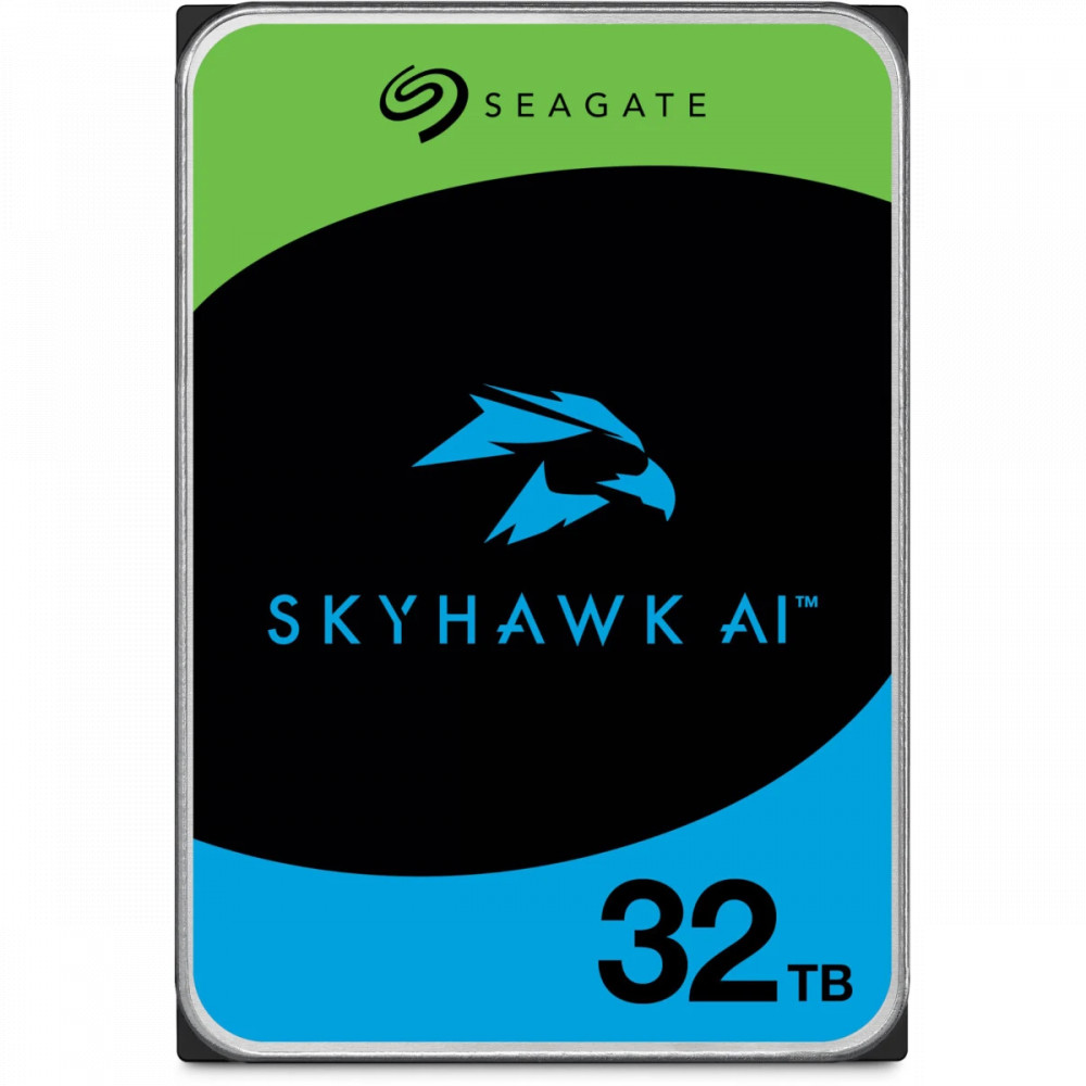 Жесткий диск Seagate SkyHawk AI ST32000VE000 HDD (классические), 32 ТБ, 3.5 дюйма, SATA — фото товара