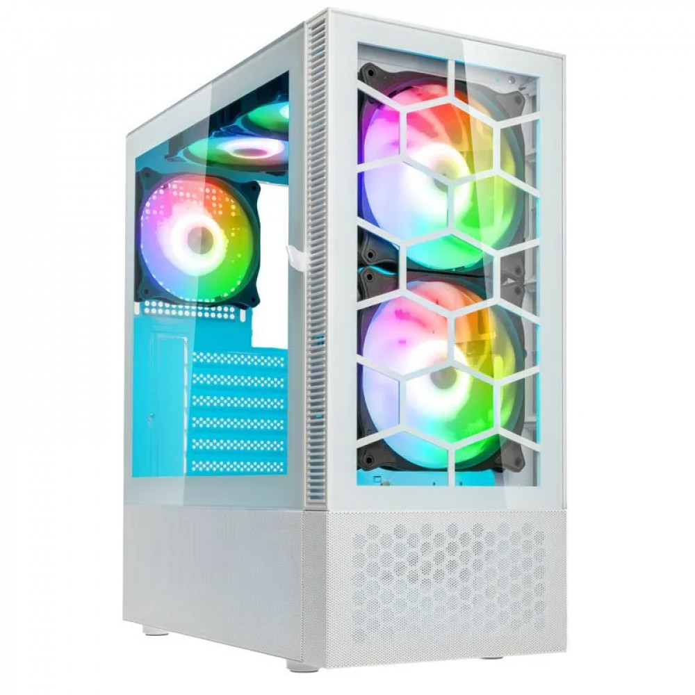 Корпус Kolink Observatory MX Glass ARGB White PGW-CH-KOL-115 Mid-Tower — фото товара
