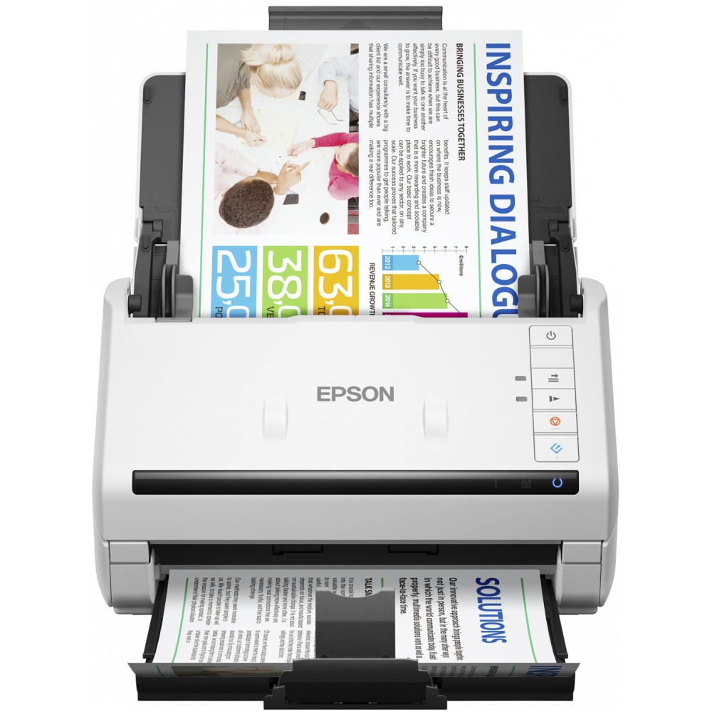 Протяжный сканер Epson DS-530II B11B261401 A4, CIS - миниатюра 2