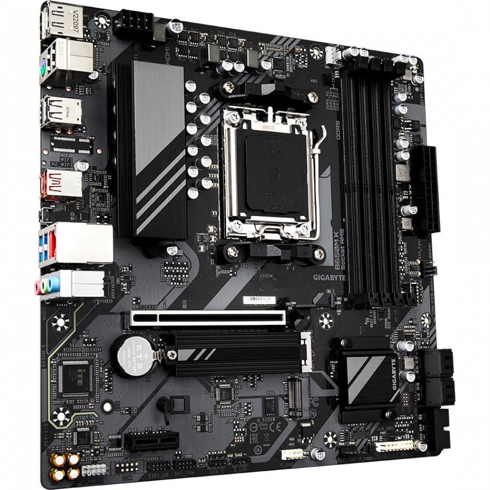 Материнская плата Gigabyte B650M K Micro-ATX, AMD AM5 — фото товара