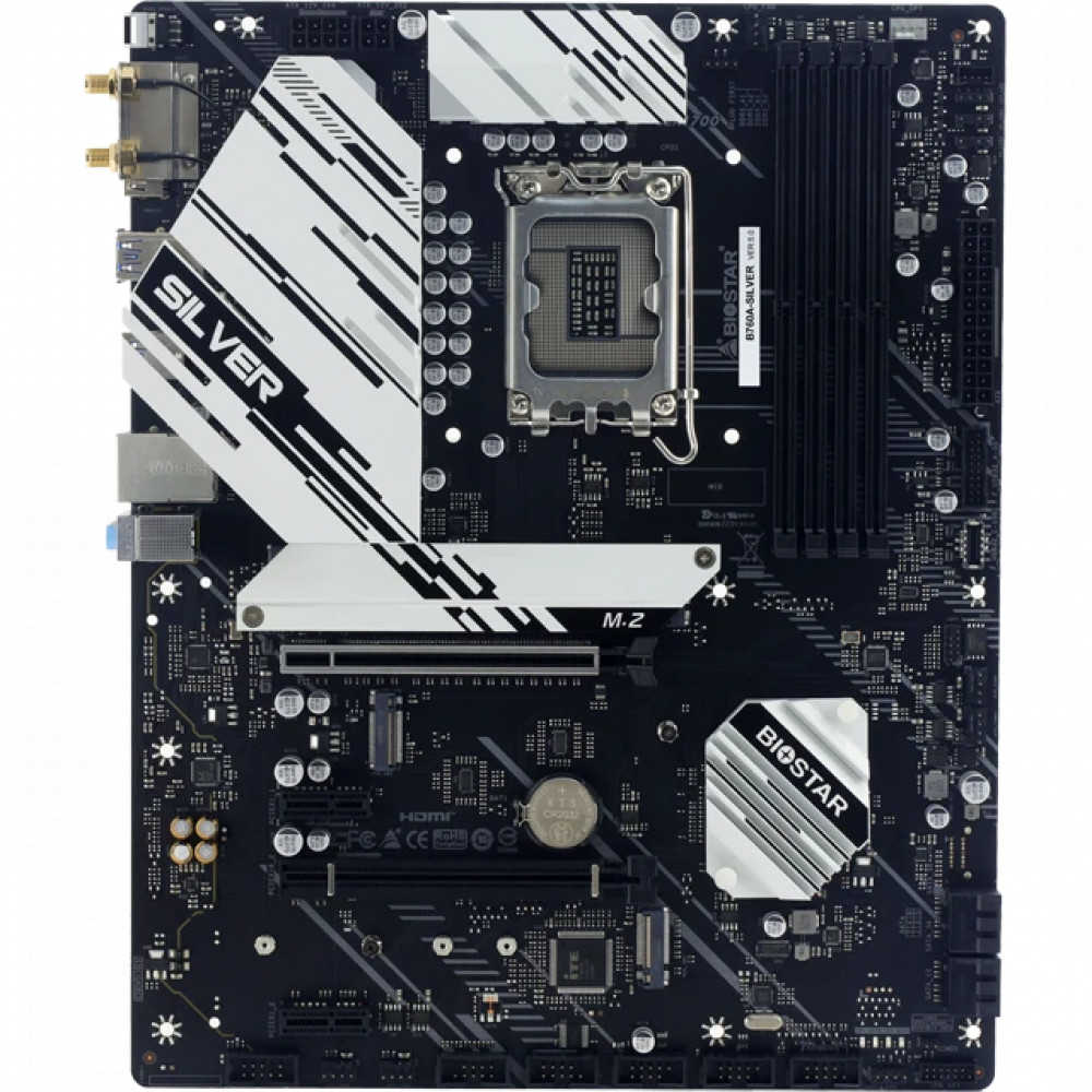 Материнская плата BIOSTAR B760A-SILVER ATX, LGA 1700 — фото товара