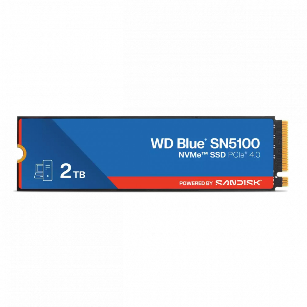 Жесткий диск Western Digital WDS200T5B0E-00CPE0 SSD (твердотельные), 2 ТБ, M.2, PCIe — фото товара