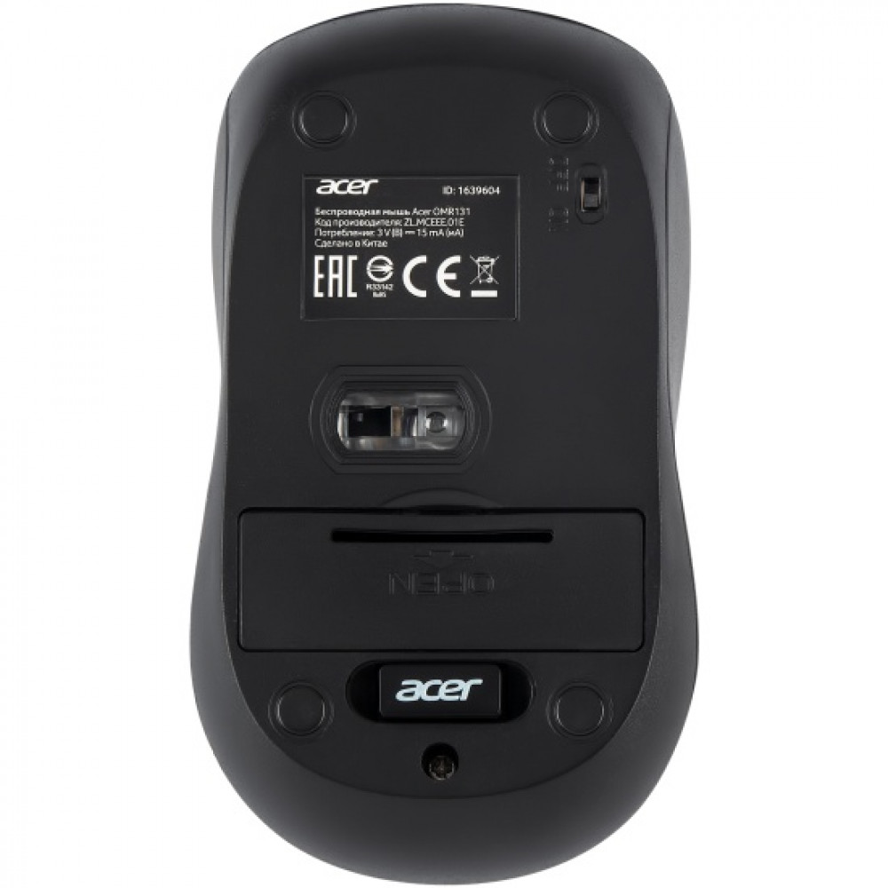 Мышь Acer OMR131 ZL.MCEEE.01E Бюджетные, Беспроводная - миниатюра 3