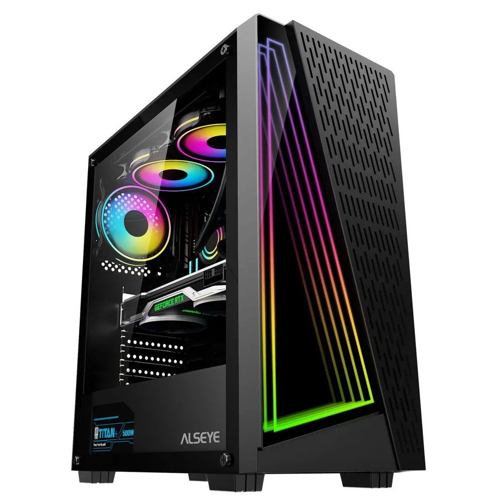 Корпус ALSEYE X3 Black AS.07.0150 Mid-Tower — фото товара