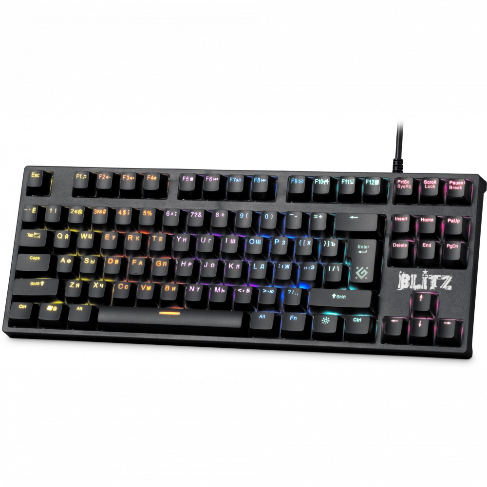 Клавиатура Defender Blitz GK-240L 45240 Проводная, USB - миниатюра 4