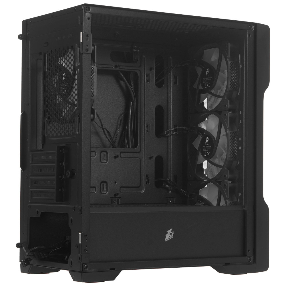 Корпус 1STPLAYER TRILOBITE T3-G ARGB T3-G-BK-4F7 Mini-Tower - миниатюра 3