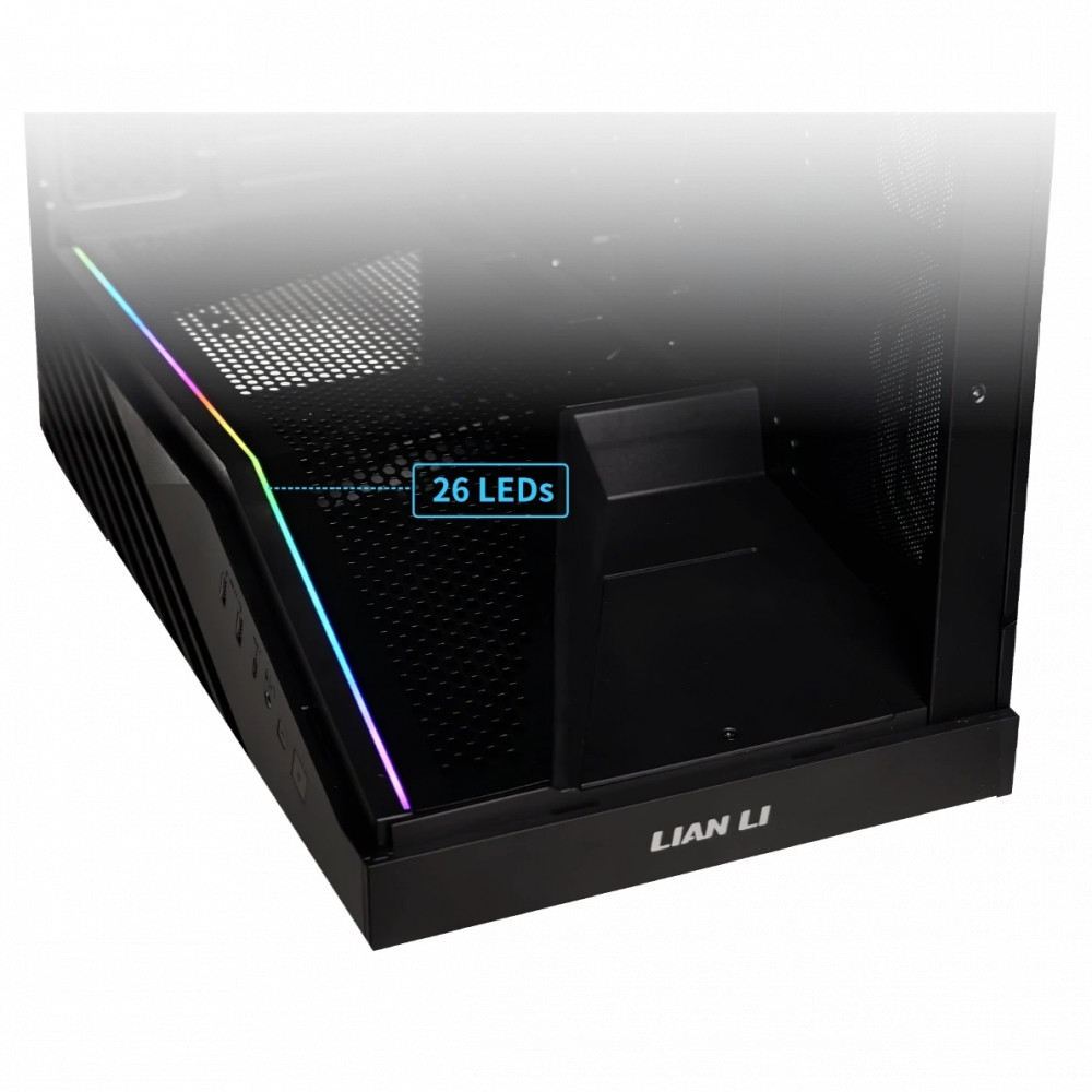 Корпус Lian Li V100 Black G99.V100X.01 Mid-Tower - миниатюра 4