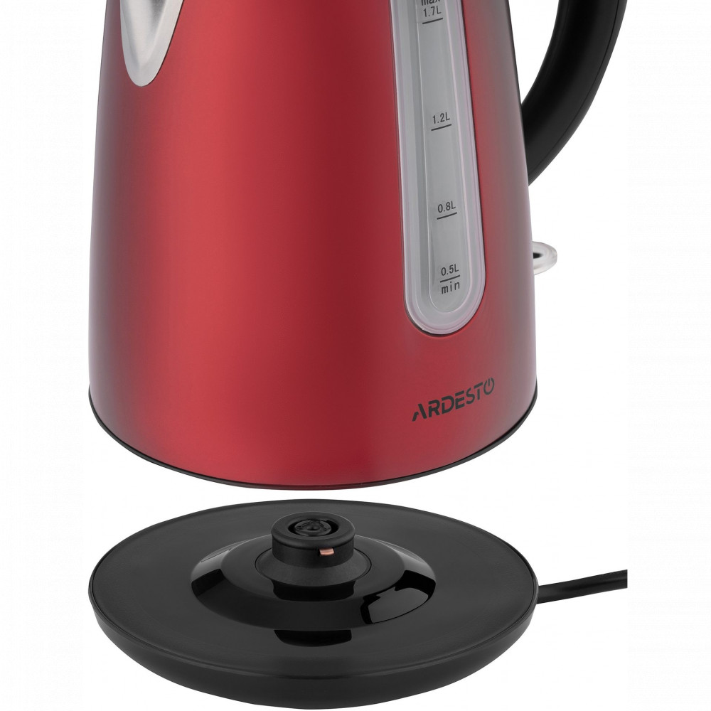 ARDESTO EKL-F300R Чайник, 1.7 л., 2150 Вт - миниатюра 4